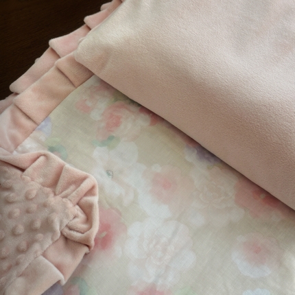 （总）2025新款全棉A类小清新双层纱四件套-棉加绒系列