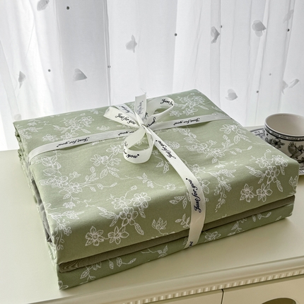 91家纺网 家纺一手货源 找家纺 （总）漫仙阁 2025年爆款新品有氧双层纱四件套叠图全系