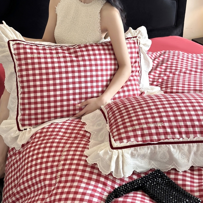 91家纺网 家纺一手货源 找家纺 （总）MIU缪家居 2025新款100支全棉磨毛四件套-漫时光