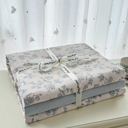 91家纺网 家纺一手货源 找家纺 （总）漫仙阁 2025年爆款新品有氧双层纱四件套叠图全系