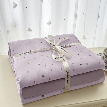 91家纺网 家纺一手货源 找家纺 （总）漫仙阁 2025年爆款新品有氧双层纱四件套叠图全系