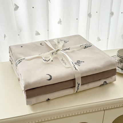 91家纺网 家纺一手货源 找家纺 （总）漫仙阁 2025年爆款新品有氧双层纱四件套叠图全系