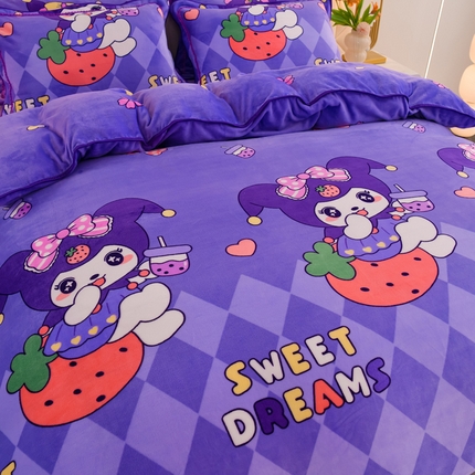 91家纺网 家纺一手货源 找家纺 （总）（买家秀 爆款不断货）A类母婴级牛奶绒四件套珊瑚绒四件套雪花绒四件套牛奶绒床裙四件套法莱绒床裙四件套