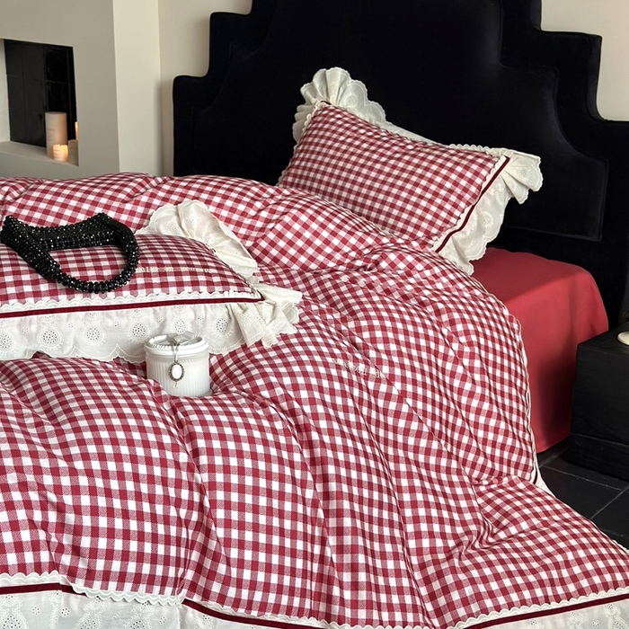 91家纺网 家纺一手货源 找家纺 （总）MIU缪家居 2025新款100支全棉磨毛四件套-漫时光