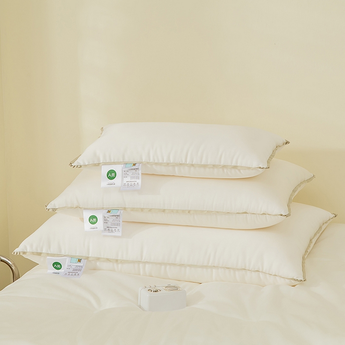 91家纺网 家纺一手货源 找家纺 （总）轻奢云感大豆舒睡枕儿童学生幼儿园枕芯枕头低枕软枕