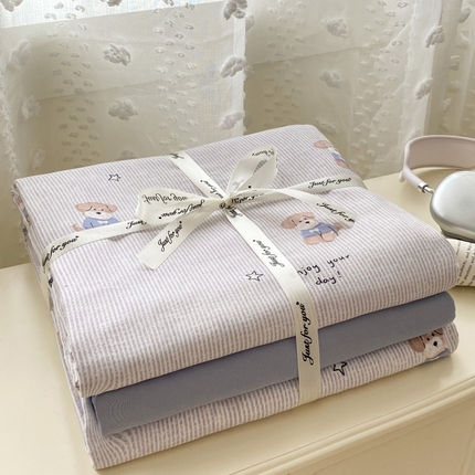 91家纺网 家纺一手货源 找家纺 （总）漫仙阁 2025年爆款新品有氧双层纱四件套叠图全系