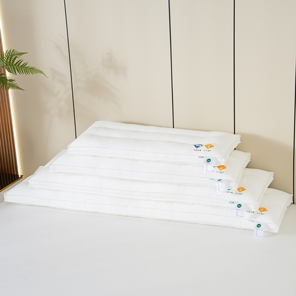 91家纺网 家纺一手货源 找家纺 （总）全棉高档山宁泰防螨双人情侣夫妻枕芯1米1.2米1.5米1.8米长枕头双人枕头