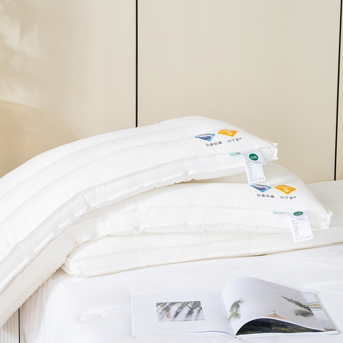 91家纺网 家纺一手货源 找家纺 （总）全棉高档山宁泰防螨双人情侣夫妻枕芯1米1.2米1.5米1.8米长枕头双人枕头