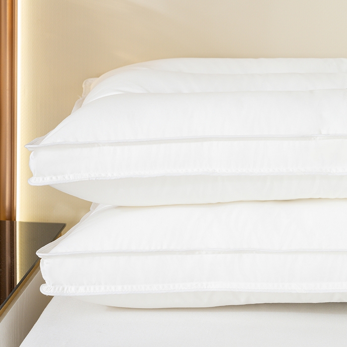 91家纺网 家纺一手货源 找家纺 （总）全棉高档山宁泰防螨双人情侣夫妻枕芯1米1.2米1.5米1.8米长枕头双人枕头