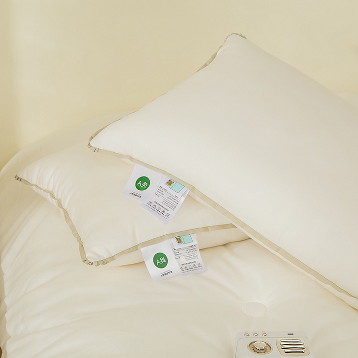 91家纺网 家纺一手货源 找家纺 （总）轻奢云感大豆舒睡枕儿童学生幼儿园枕芯枕头低枕软枕