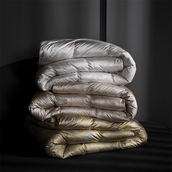 91家纺网 家纺一手货源 找家纺 织梦人羽绒工厂店 2024新款新国标50绒羽绒被 波罗迪亚古铜