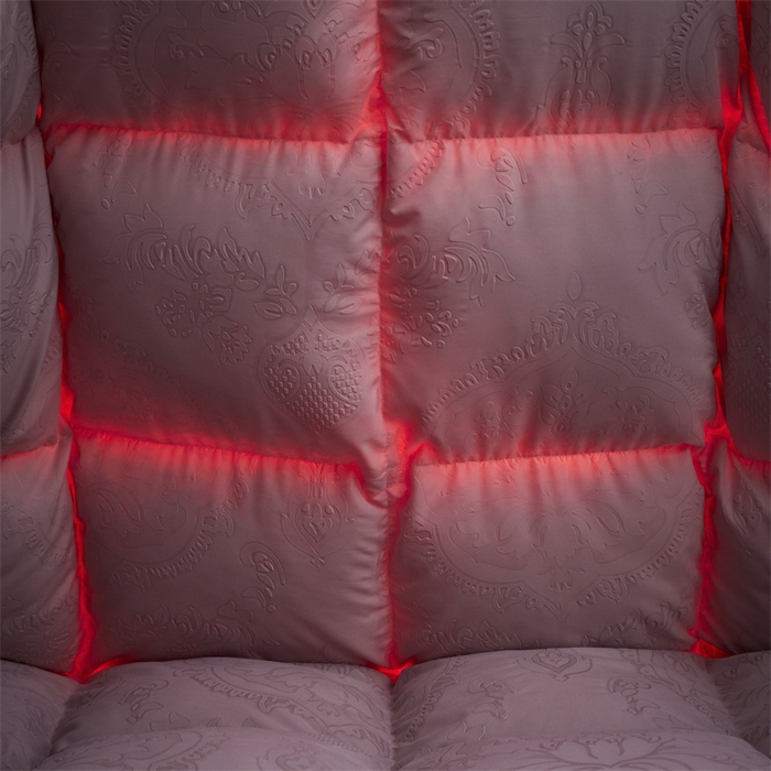 91家纺网 家纺一手货源 找家纺 织梦人羽绒工厂店 2024新款新国标50绒糯棉空气提花羽绒被 空气提花豆沙