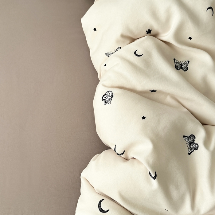 91家纺网 家纺一手货源 找家纺 2025年爆款新品有氧双层纱四件套-全系蝶舞