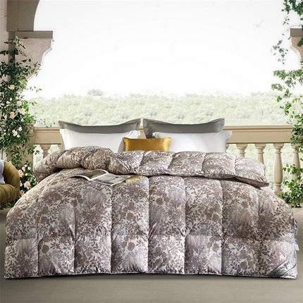 91家纺网 家纺一手货源 找家纺 （总）织梦人羽绒工厂店 2024新款新国标50绒云柔棉柔赛丝数码印花被子