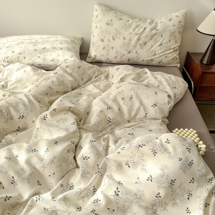 91家纺网 家纺一手货源 找家纺 2025年爆款新品有氧双层纱四件套-全系米希尔