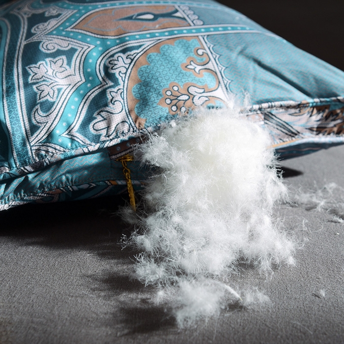 91家纺网 家纺一手货源 找家纺 织梦人羽绒工厂店 2024新款新国标50绒云柔棉柔赛丝数码印花被子 天籁蓝