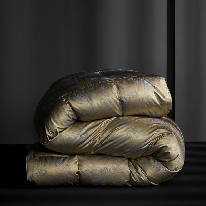 91家纺网 家纺一手货源 找家纺 织梦人羽绒工厂店 2024新款新国标50绒羽绒被 波罗迪亚古铜