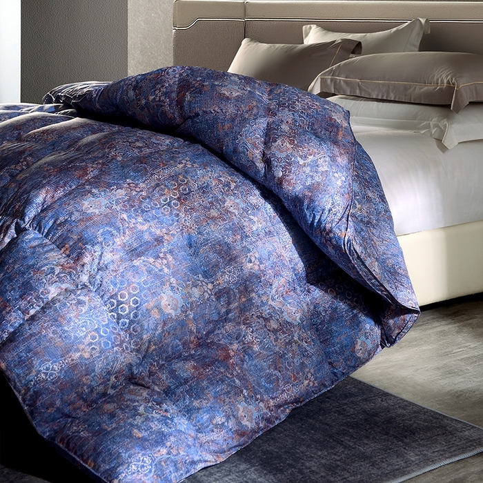 91家纺网 家纺一手货源 找家纺 织梦人羽绒工厂店 2024新款新国标50绒云柔棉柔赛丝数码印花被子 艾菲尔