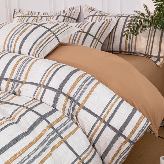 91家纺网 家纺一手货源 找家纺 雅慕家居 2025新款A类碎花水润棉磨毛四件套 格调生活