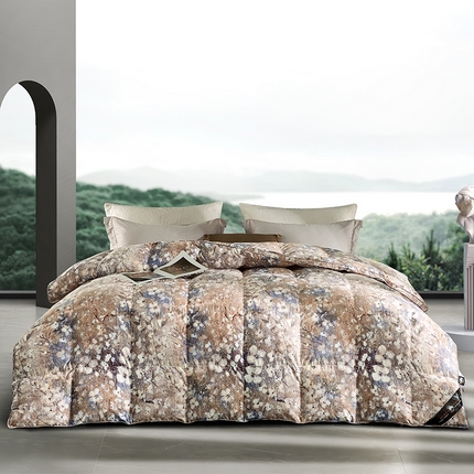 91家纺网 家纺一手货源 找家纺 （总）织梦人羽绒工厂店 2024新款新国标50绒云柔棉柔赛丝数码印花被子