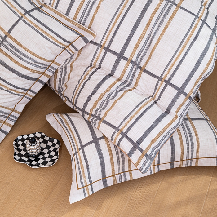 91家纺网 家纺一手货源 找家纺 雅慕家居 2025新款A类碎花水润棉磨毛四件套 格调生活