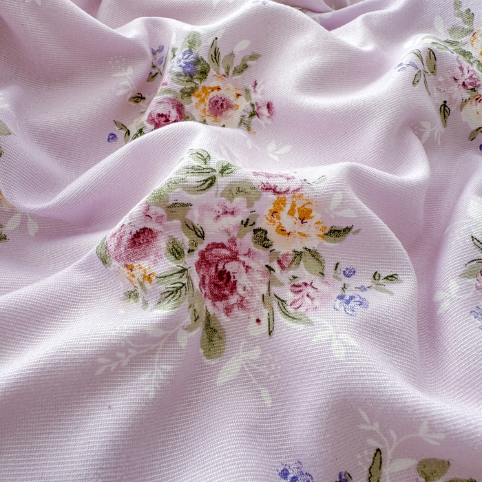 91家纺网 家纺一手货源 找家纺 2025年爆款新品有氧双层纱四件套-全系莱茵-紫