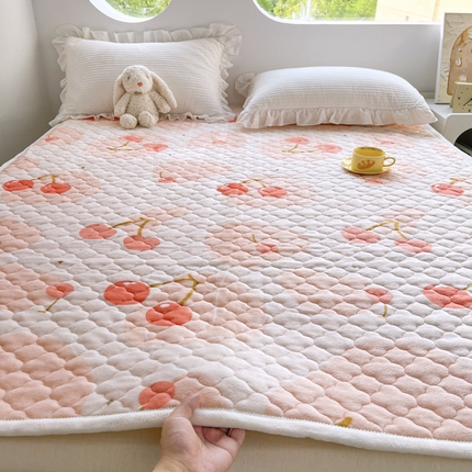 91家纺网 家纺一手货源 找家纺 （总）悦织湾家纺 2025直播爆款外贸出口跨境热销款上下铺塔芙绒床垫学生单人宿舍冬季加绒床垫