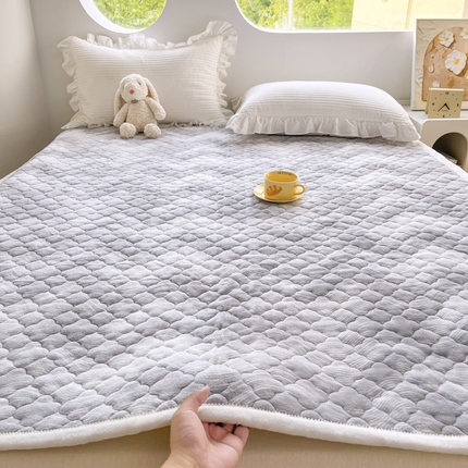 91家纺网 家纺一手货源 找家纺 （总）悦织湾家纺 2025直播爆款外贸出口跨境热销款上下铺塔芙绒床垫学生单人宿舍冬季加绒床垫