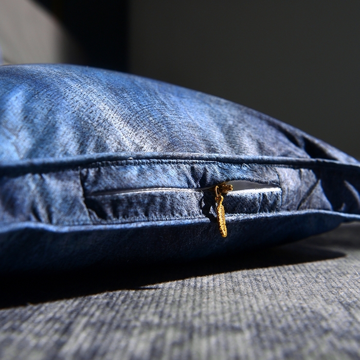 91家纺网 家纺一手货源 找家纺 织梦人羽绒工厂店 2024新款新国标50绒云柔棉柔赛丝数码印花被子 极光-蓝