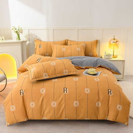 91家纺网 家纺一手货源 找家纺 （总3）润淳 2025新直播加厚活性磨毛四件套纯棉三件套