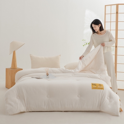 91家纺网 家纺一手货源 找家纺 （总）恒科家纺 2025新款德绒提花李官奇大豆被55%高含量被芯官方授权工厂制造李官奇大豆纤维被