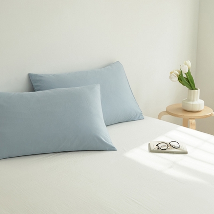 91家纺网 家纺一手货源 找家纺 （总）春夏新款40支纯色彩虹糖系列单品枕套