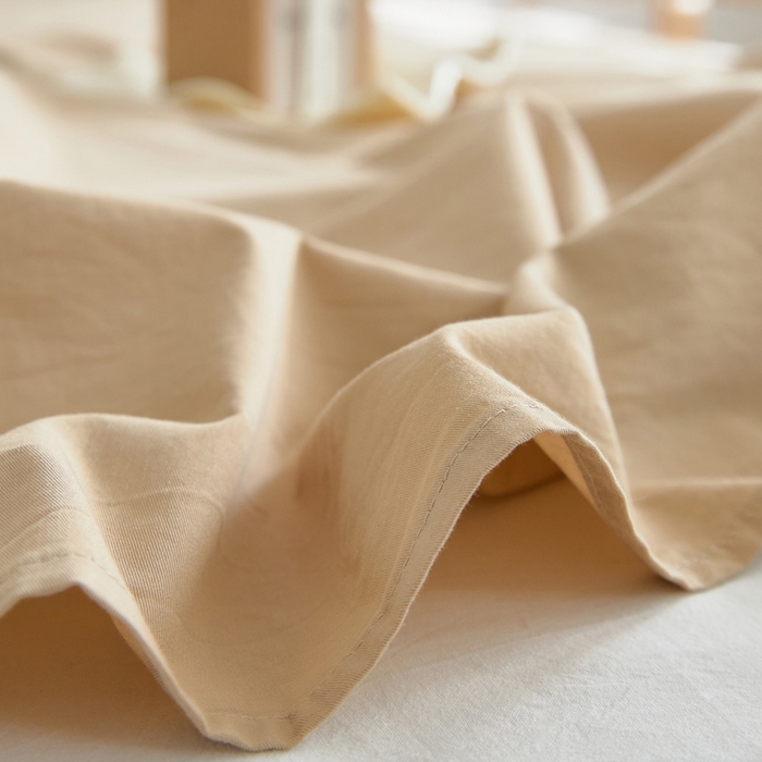 91家纺网 家纺一手货源 找家纺 40支纯色彩虹糖系列单品床单 彩虹-米黄