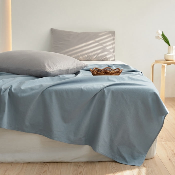 91家纺网 家纺一手货源 找家纺 40支纯色彩虹糖系列单品床单 彩虹-荷兰