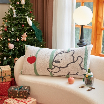 91家纺网 家纺一手货源 找家纺 （总）暖绵绵家纺 2025新款半边绒系列卡瑞克同款抱枕（含芯）（最低零售价：128元）