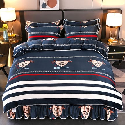 91家纺网 家纺一手货源 找家纺 （总）（买家秀 爆款不断货）A类母婴级牛奶绒四件套珊瑚绒四件套雪花绒四件套牛奶绒床裙四件套法莱绒床裙四件套