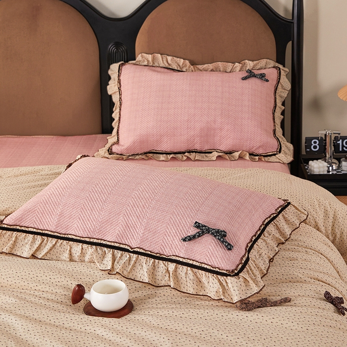 91家纺网 家纺一手货源 找家纺 （总）优希家纺 2025新款小艺生活纱布印花多功能夏被四件套