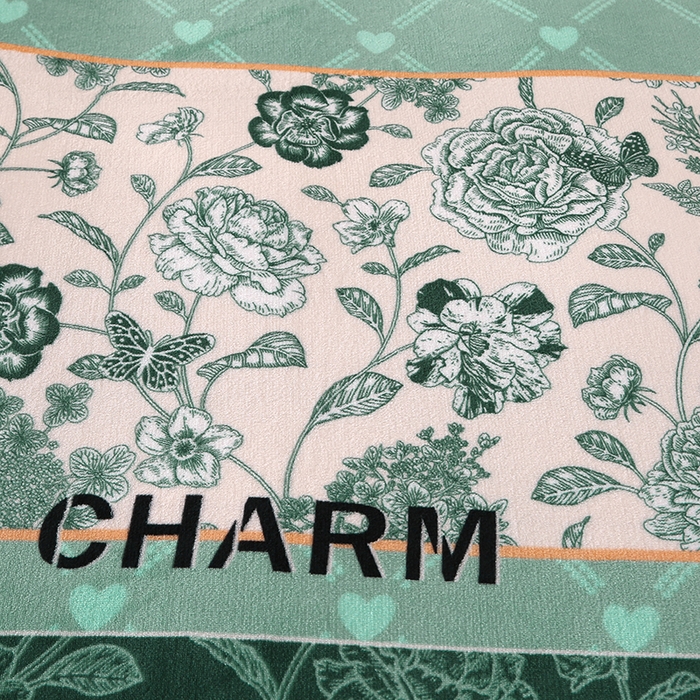 91家纺网 家纺一手货源 找家纺 （买家秀 爆款不断货）A类母婴级牛奶绒四件套珊瑚绒四件套雪花绒四件套牛奶绒床裙四件套法莱绒床裙四件套 花边-诗情画意2