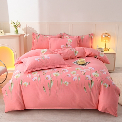 91家纺网 家纺一手货源 找家纺 （总3）润淳 2025新直播加厚活性磨毛四件套纯棉三件套