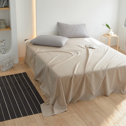 91家纺网 家纺一手货源 找家纺 （总）40支纯色彩虹糖系列单品床单