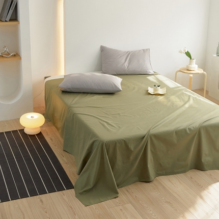 91家纺网 家纺一手货源 找家纺 （总）40支纯色彩虹糖系列单品床单