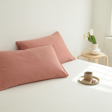 91家纺网 家纺一手货源 找家纺 （总）春夏新款40支纯色彩虹糖系列单品枕套