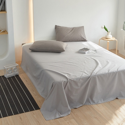 91家纺网 家纺一手货源 找家纺 （总）40支纯色彩虹糖系列单品床单