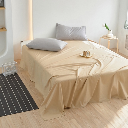 91家纺网 家纺一手货源 找家纺 （总）40支纯色彩虹糖系列单品床单