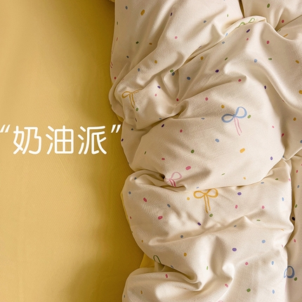 91家纺网 家纺一手货源 找家纺 （总）名品家纺 2025新款针织棉双层纱四件套系列（提供买家秀）