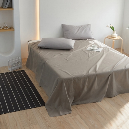 40支纯色彩虹糖系列单品床单 彩虹-中灰