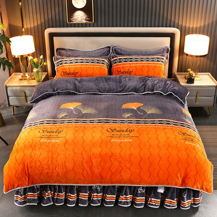 91家纺网 家纺一手货源 找家纺 （总）（买家秀 爆款不断货）A类母婴级牛奶绒四件套珊瑚绒四件套雪花绒四件套牛奶绒床裙四件套法莱绒床裙四件套