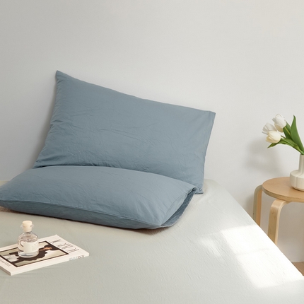 91家纺网 家纺一手货源 找家纺 （总）春夏新款40支纯色彩虹糖系列单品枕套