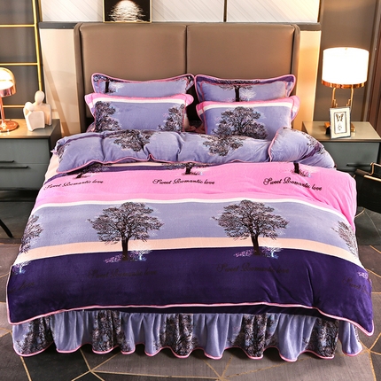 91家纺网 家纺一手货源 找家纺 （总）（买家秀 爆款不断货）A类母婴级牛奶绒四件套珊瑚绒四件套雪花绒四件套牛奶绒床裙四件套法莱绒床裙四件套