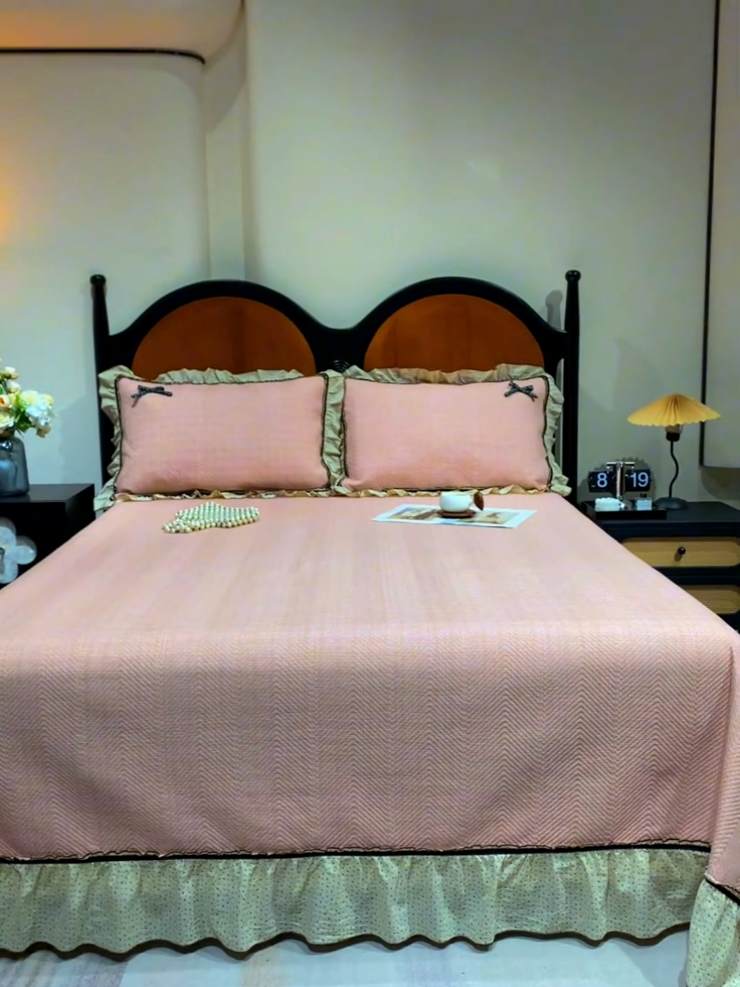 91家纺网 家纺一手货源 找家纺 （总）优希家纺 2025新款小艺生活纱布印花多功能夏被四件套